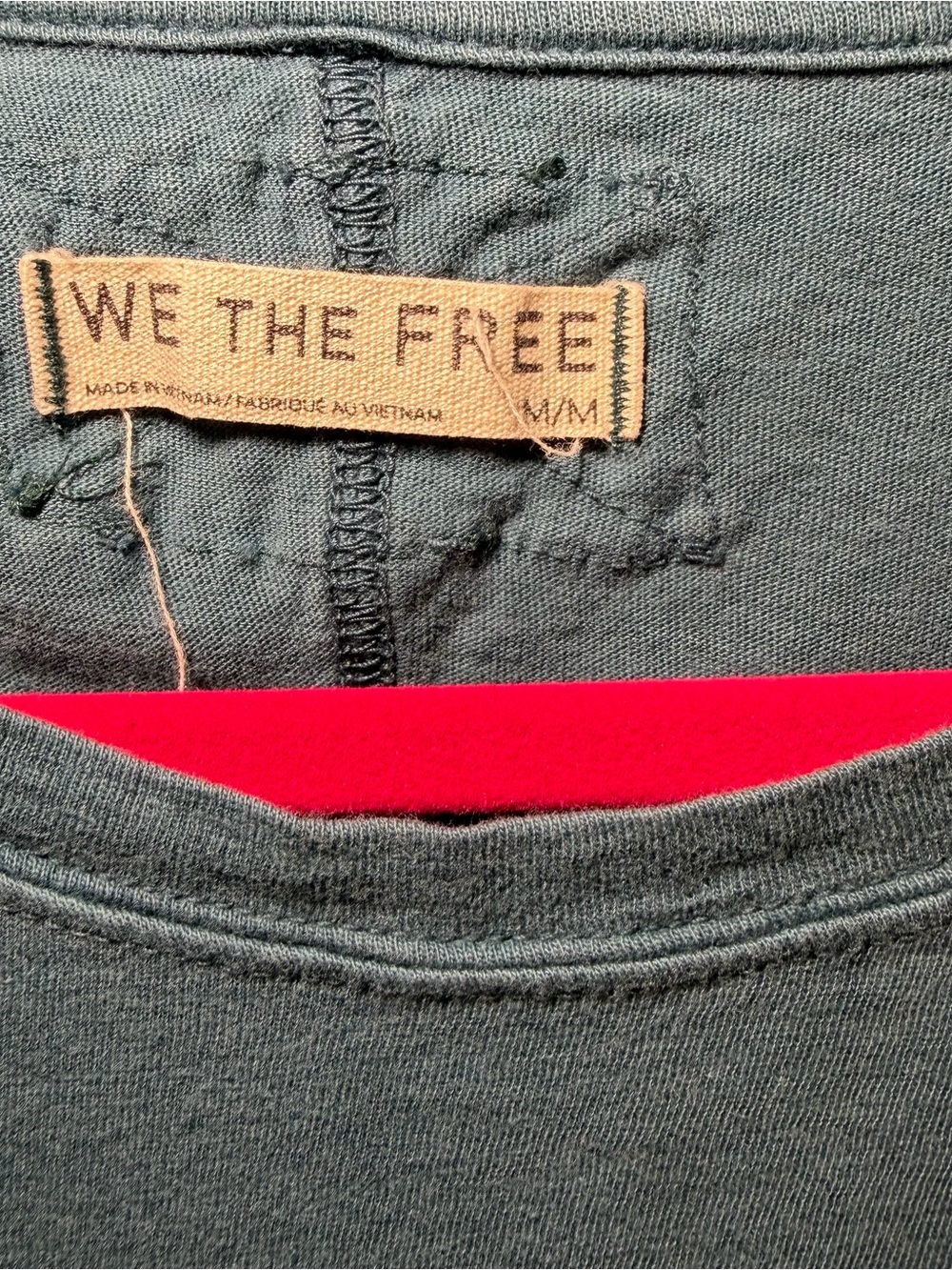 Free People distressed tee medium - Picture 3 of 5